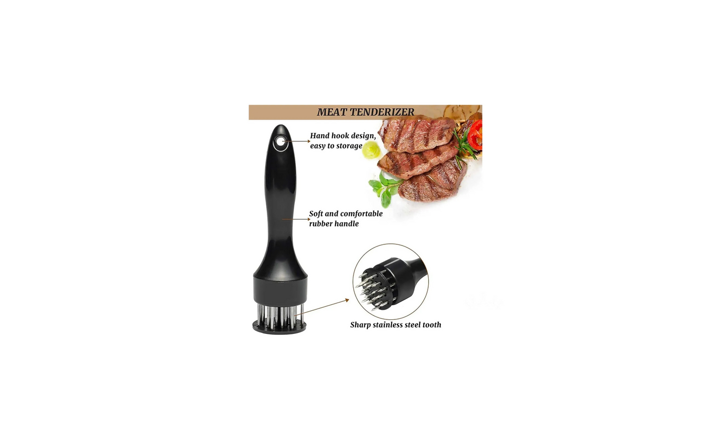 Professional Stainless Steel Meat Tenderizer Cooking Steak Kitchen