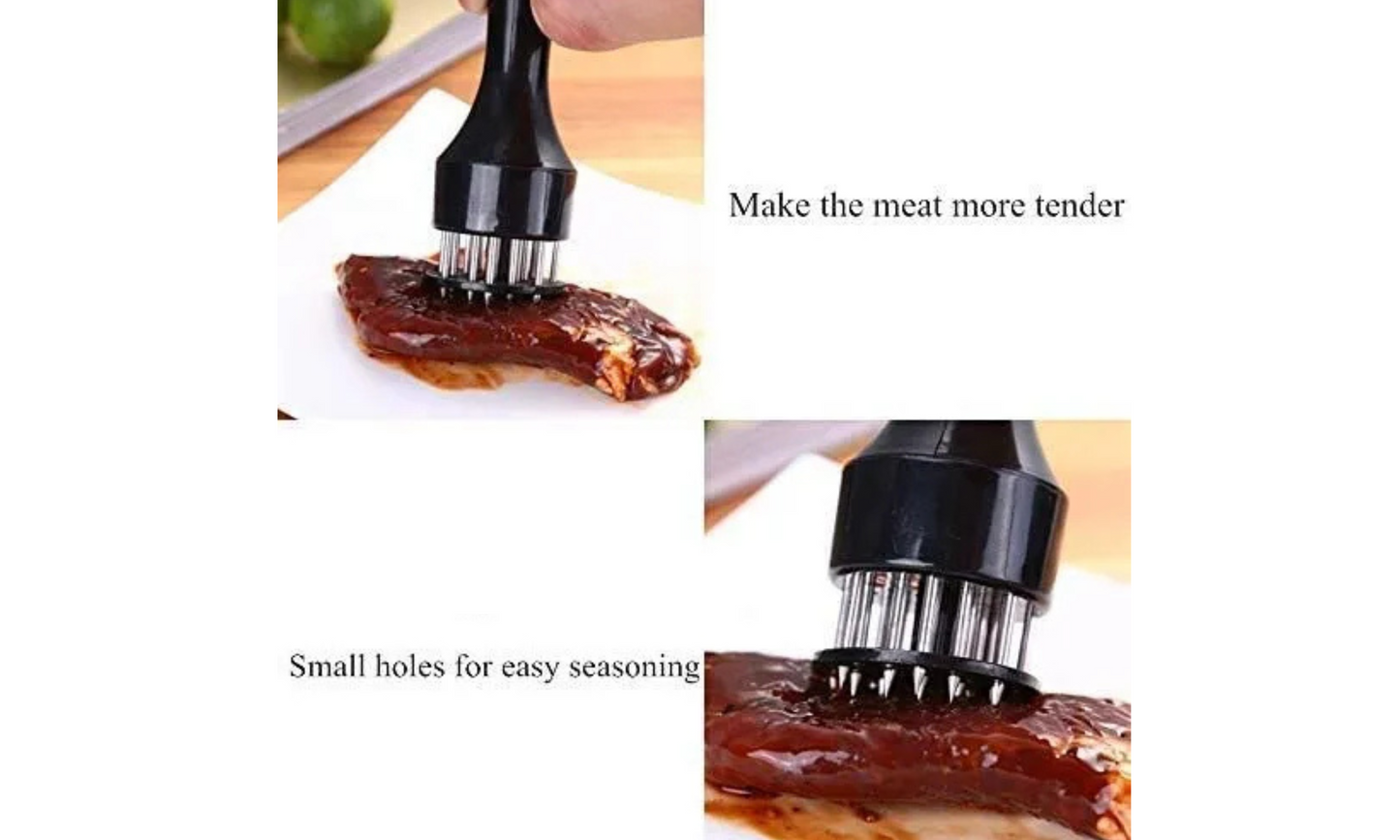 Professional Stainless Steel Meat Tenderizer Cooking Steak Kitchen