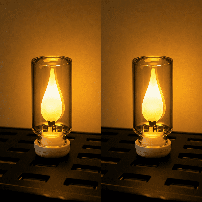 ChubbyGlow - Transparent RGB LED Light，USB Powered Mood Lighting for Car/Bedroom/Parties
