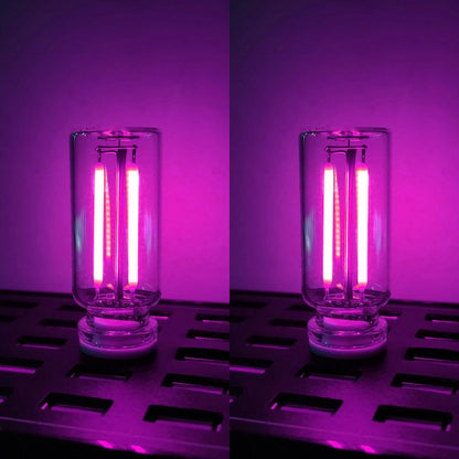 ChubbyGlow - Transparent RGB LED Light，USB Powered Mood Lighting for Car/Bedroom/Parties