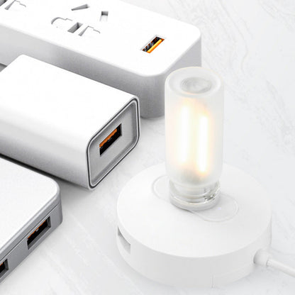 ChubbyGlow - Transparent RGB LED Light，USB Powered Mood Lighting for Car/Bedroom/Parties