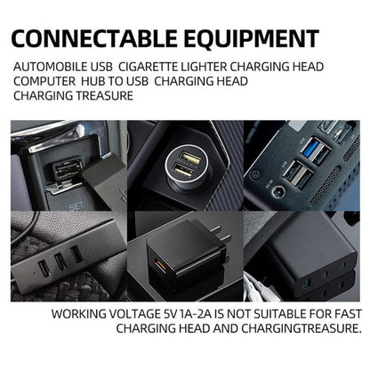 ChubbyGlow - Transparent RGB LED Light，USB Powered Mood Lighting for Car/Bedroom/Parties
