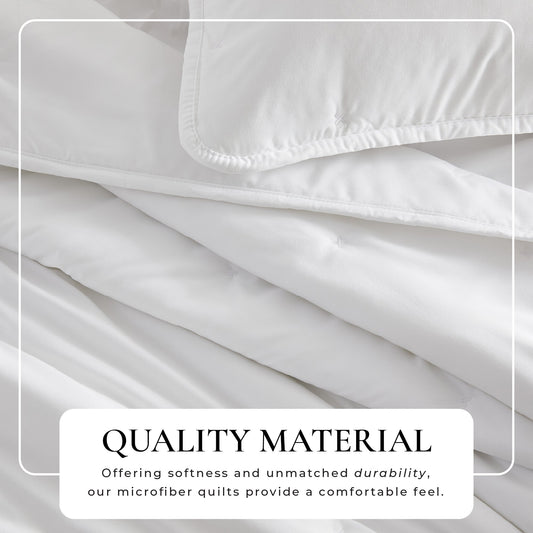 Dot Stitched Quilt Set - Dot-Hemmed Collection